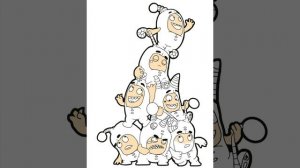 How to draw Oddbods / Oddbods coloring pages / Oddbods drawing
