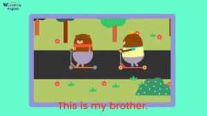 Who is this? This is my mum. Wormhole English Music