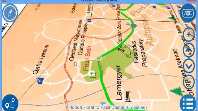 Gondar City Guidance System mobile app (Developer Lishan Eticha) смотреть онлайн