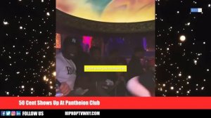 50 Cent Shows Up At Pantheion Club Last Night And Throws $500,000 Cash In Front Of Cameras