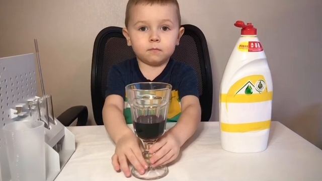 JoyfulScience - Химические опыты для детей. Марганцовка + перекись водорода смотреть онлайн