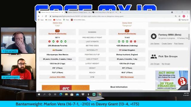 UFC Vegas 29:  Chan Sung Jung vs Dan Ige Preview
