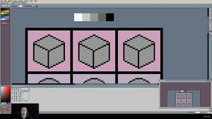 16. Shading a cube. PIXEL ART Master Course