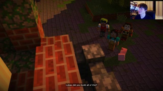 Minecraft Story Mode Episode 2 FULL Let's Play Live смотреть онлайн