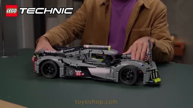 LEGO Technic PEUGEOT 9X8 24H Le Mans Hybrid Hypercar, 42156 смотреть онлайн