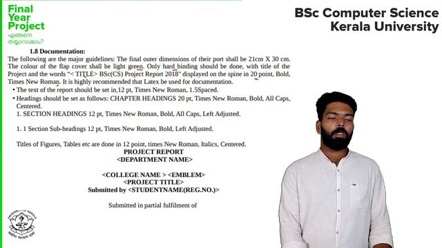 BSc Computer Science I Kerala University I Final Year Project എങ്ങനെ ചെയ്യാം? I No.1 PG Coaching