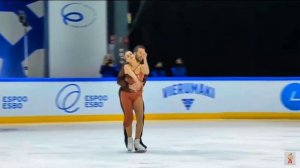 Figure Skating music-swap to DERNIERE DANSE by INDILA. 2021 Finlandia Cup.  Papadakis/Cizeron