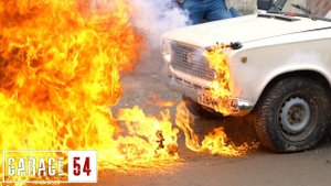 БЕНЗИН в ФАРУ, ЧТО БУДЕТ / ТЮНИНГ ФАР BMW X5 V12