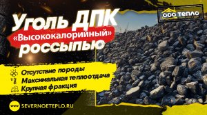 Уголь ДПК «Высококалорийный» россыпь