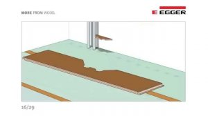 EGGER!!! укладка ламината с замком JUST clic