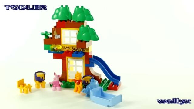 Lego Duplo 5947 Dom Kubusia Puchatka смотреть онлайн