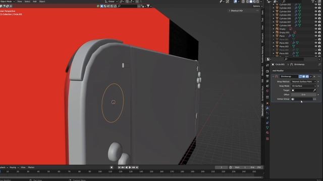 04 - Separate Designs. NINTENDO SWITCH GAME CONSOLE in Blender