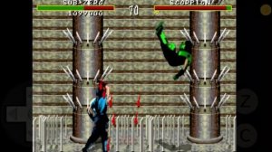 Секретный бой с Рептилией Mortal kombat 1 sega mega drive