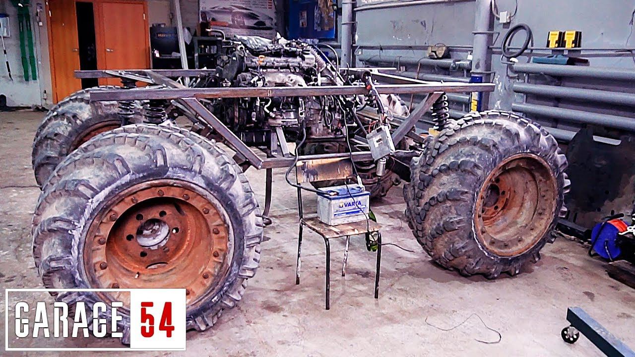 ЖОПОТАНК #4 ПЕРВЫЙ ЗАПУСК ДВИГАТЕЛЯ
