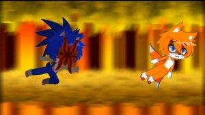 Sonic.exe one last round chase.