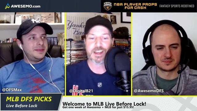 NBA + MLB DFS PICKS: DRAFTKINGS & FANDUEL LINEUPS & NEWS | WEDNESDAY 4/14