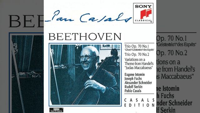 Piano Trio No. 5 in D Major, Op. 70 No. 1 "Ghost": III. Presto смотреть онлайн