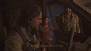 Bill reads Frank's note The Last of Us Part I Remastered