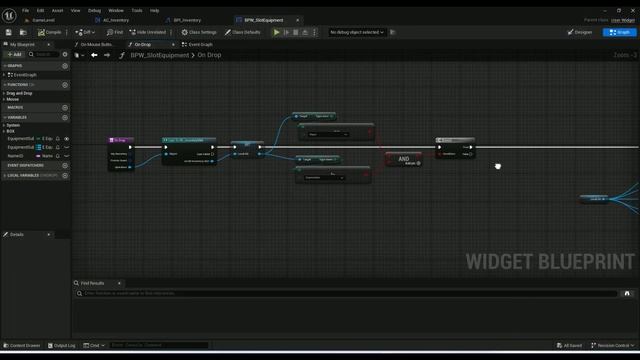 17 ИНВЕНТАРЬ Unreal Engine 5 DROP ITEM. Кирилл Зандарян