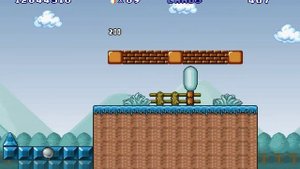 Прохождение Mario Forever Blue lands
