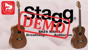 Акустическая гитара STAGG SA25 D MAHO - демонстрация звучания
