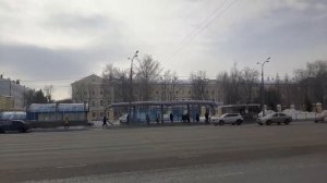 Казань. Маршрут троллейбуса №3, АкБуре - Речной вокзал, ТролЗаОптима 5275.03 №2355 (перезалив)