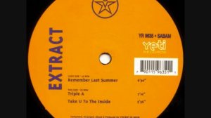 EXTRACT - Remember Last Summer