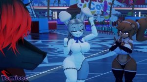 Fnia Vanny "Training" (Fnia animation x Security Breach animation)