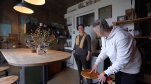 Маленькая студия в конструктивистском доме 30-х годов | дизайн интерьера | румтур