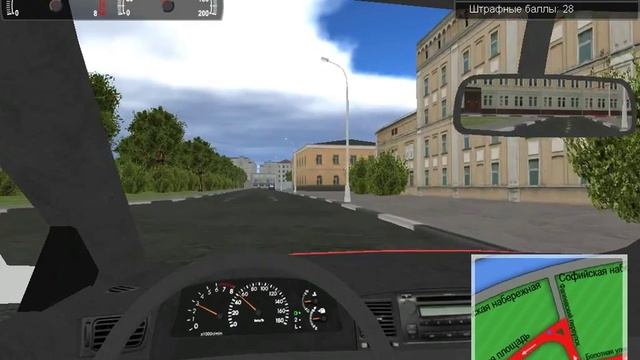 Вождение по Москве