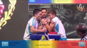 ARMWRESTLING Ораз Басаров чемпион мира по армрестлингу, тренер Ерлан Уалиев