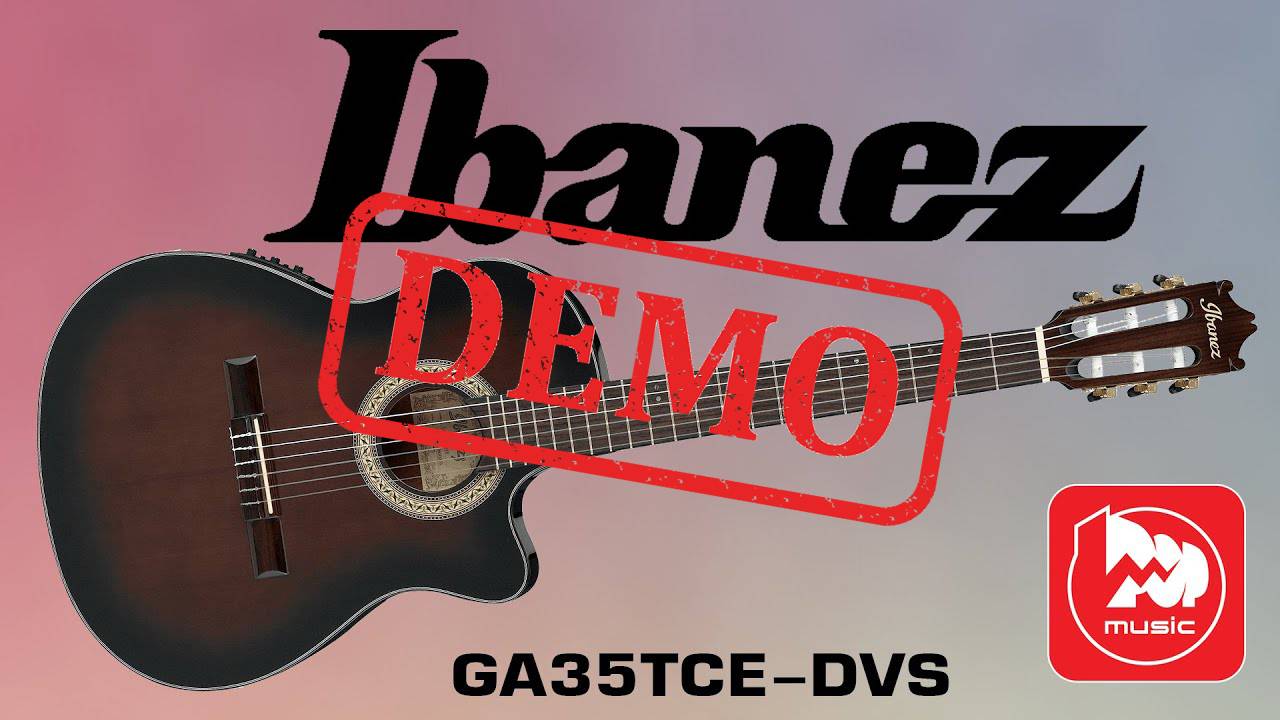 Электроакустика IBANEZ GA35TCE-DVS - демонстрация звучания