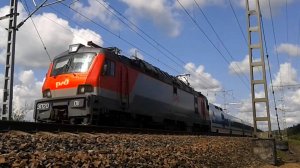 ЭП20-011 с поездом "Стриж". 2015 год