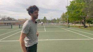 ROLLERCOASTER Tennis Match Between Two BEGINNERS | Sunday Set #14