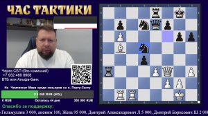 Час тактики на chesstempo.com