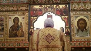 Первая литургия в Малом соборе Донского ставропигиального мужского монастыря Москвы / ТВ "КЛЮД.РФ"