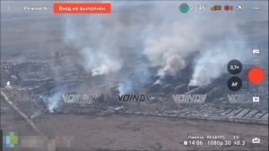 Обработка позиций ВСУ в Угледаре.