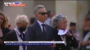 Memorial ceremony for Jean-Paul Belmondo. September 2021.Похороны Жан Поля Бельмондо. Сентябрь 2021