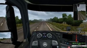 Ездок на фуре в игре Euro Truck Simulator 2