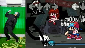 Friday Night Funkin' VS Cartoon Cat 1.5 in real life, Friday Night Funkin' in real life (FNF IRL)