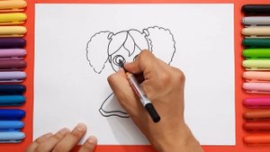 How to Draw The Doll | Poppy Playtime