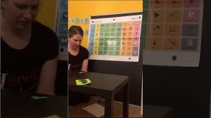 Modeling language on a large AAC core board: necklace activity