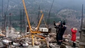 самодельный кран  испытания home made crane test