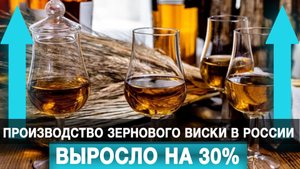 Производство зернового виски в России выросло на 30%