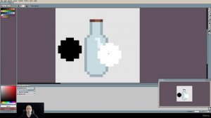 37. Drawing a potion bottle. PIXEL ART Master Course
