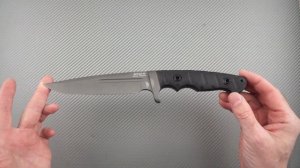 Мощный нож НОКС "Ягуар-М", клинок AUS8, рукоять G10, краткий видео обзор и распаковка