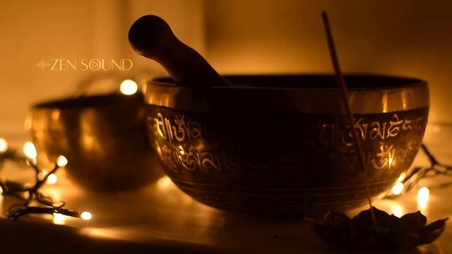 Тибетские Чаши Для Медитации - Исцеление Звуком Медитация Перед Сном | Tibetan Singing Bowls 159 Hz