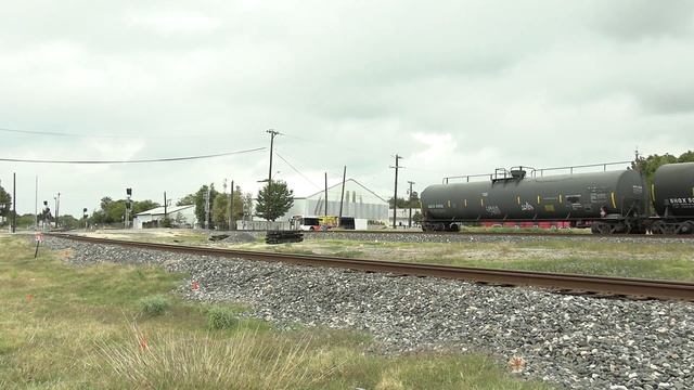 Union Pacific and BNSF Trains in San Antonio, Texas!