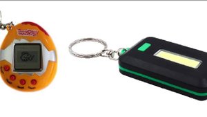 Обзор на Тамагоч и Брелок мини-фонарик.