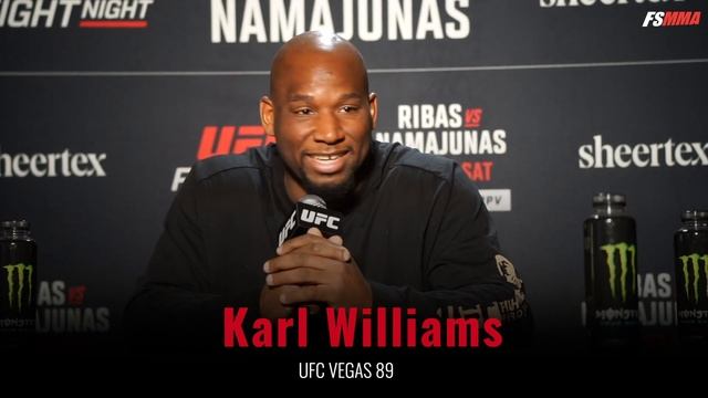 Karl Williams full UFC Vegas 89 pre-fight media day interview
